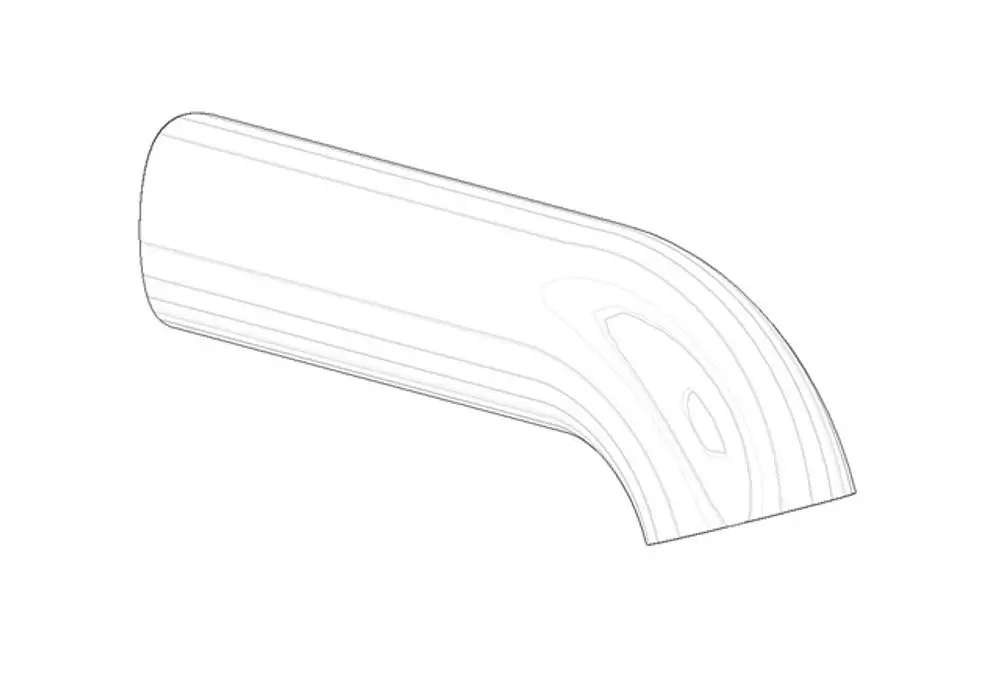 DORNBRACHT Auslauf ERSATZTEILE 091106061 117 x 39 x 27,5 mm Chrom, 091106061-00 Galeriebild 1